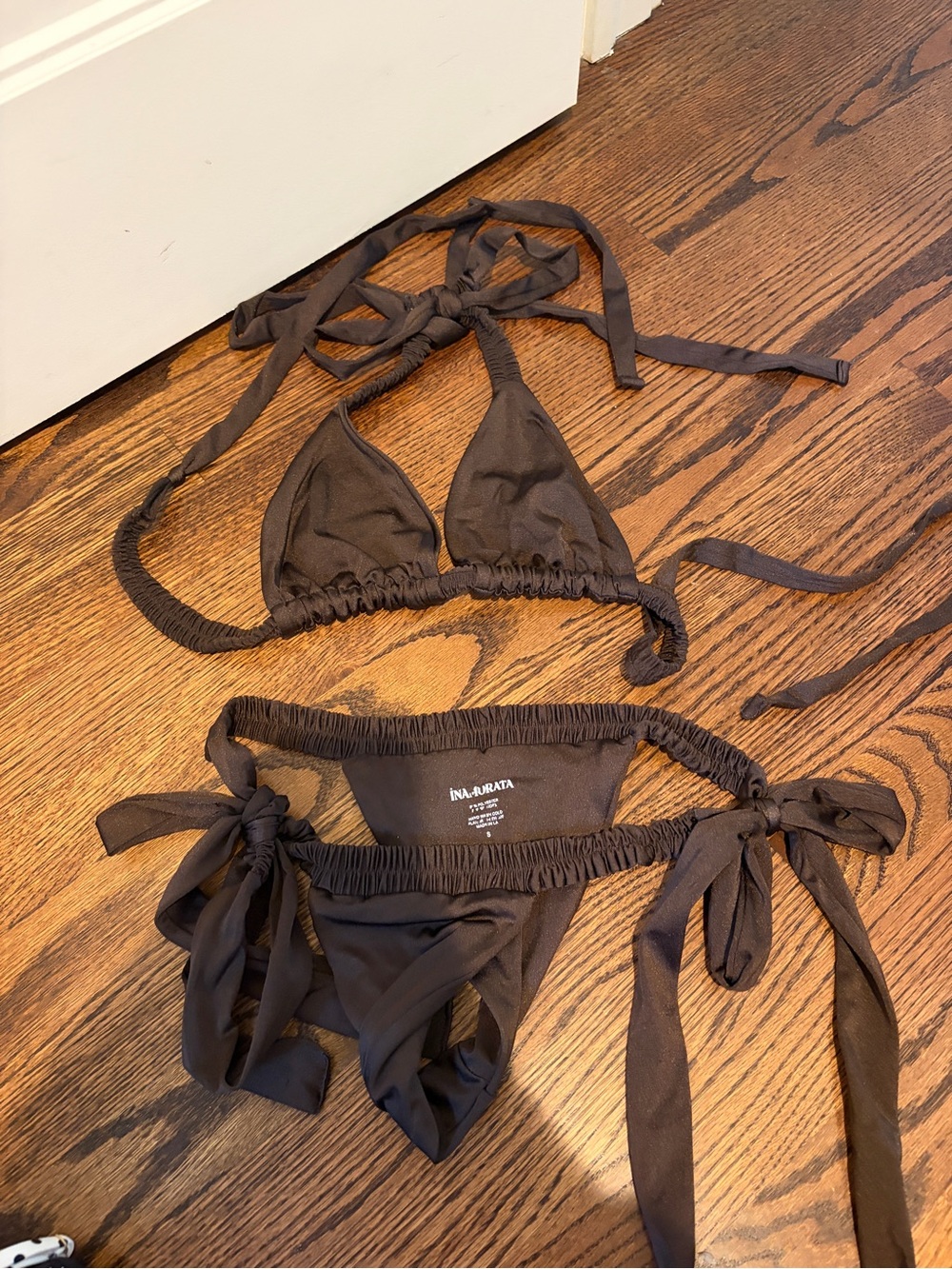 Brown Inamorta Bikini Bottoms